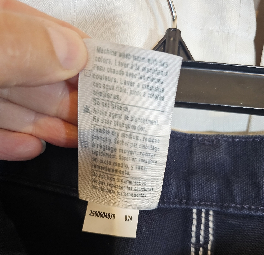Carhartt 44 X 34 Heavy Canvas Work Pants - Picture 5 of 9